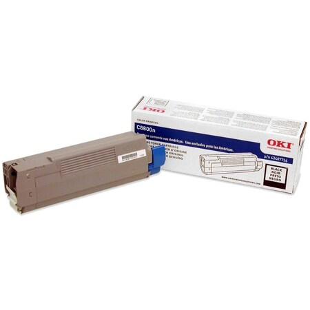 Oki Oki Black Toner For C8800N, C8800Dn, C8800Dtn - 6K Yield 43487736